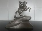 Russisch beeld Peter de Grote te paard., Antiek en Kunst, Kunst | Beelden en Houtsnijwerken, Ophalen of Verzenden