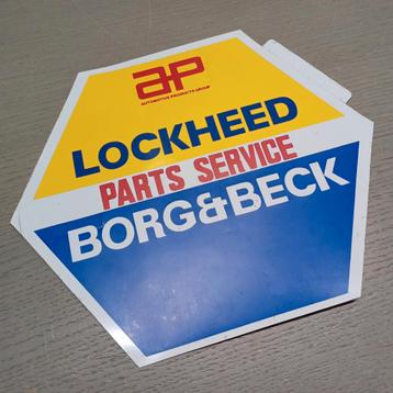 STICKER PARTS & SERVICE  BORG & BECK AP LOCKHEED   beschikbaar voor biedingen