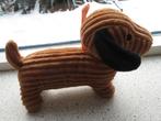 Hond Teckel Tekkel van Zeeman bruin ribfluweel meet ca 25 cm, Ophalen of Verzenden, Zo goed als nieuw, Hond