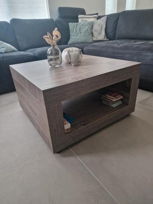 Salon tafel met bijpassende eten tafel, Huis en Inrichting, Tafels | Salontafels, Gebruikt, Minder dan 50 cm, 50 tot 100 cm, 50 tot 100 cm