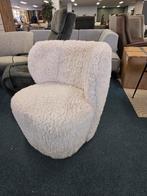 Nieuwe fauteuil in fluffy stof, Ophalen, Nieuw, Stof