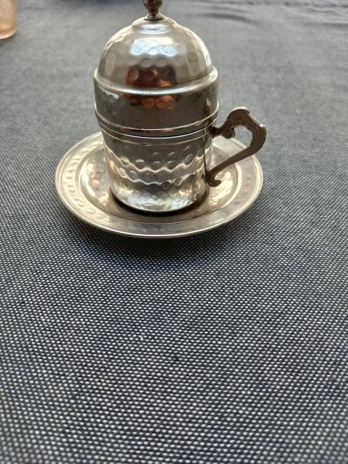 Vintage Arabisch koffiekopje., Antiek en Kunst, Antiek | Porselein, Ophalen of Verzenden