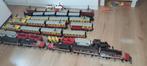 Grote lego trein 12v 12 volt verzameling partij netjes zgan, Ophalen of Verzenden, Zo goed als nieuw, Complete set, Lego