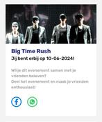 Ticket Big Time Rush Golden Circle - Ziggo Dome 10 juni, Juni, Eén persoon