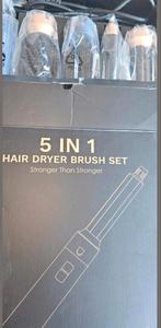 Hot air hairstyler 5 in 1 haar droger borstel set, Ophalen of Verzenden, Nieuw, Föhn of Haardroger