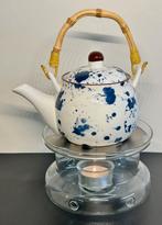 Theelichtje met Japans theepotje, Antiek en Kunst, Ophalen of Verzenden