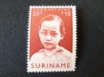 plaatfout suriname 401 p , postfris., Postzegels en Munten, Postzegels | Suriname, Verzenden, Postfris