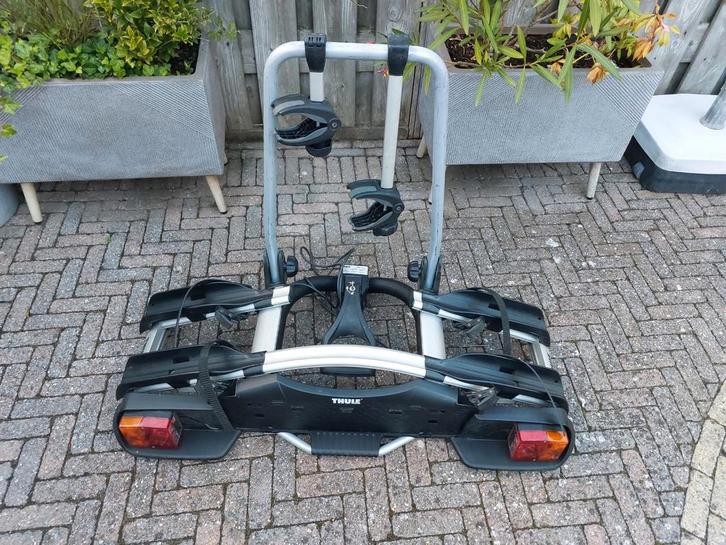Thule g2 921, Auto diversen, Fietsendragers, Gebruikt, Trekhaakdrager, 2 fietsen, Ophalen of Verzenden