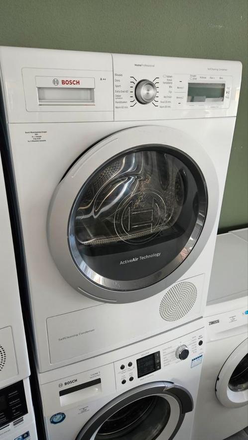 Bosch warmtepomp Droger 9KG/A++ Homeprofessional, Witgoed en Apparatuur, Wasdrogers, Zo goed als nieuw, Overige typen, Voorlader