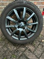Winterbanden met mooie antracietkleurige velg 16 inch, Auto-onderdelen, Banden en Velgen, Gebruikt, Velg(en), 16 inch, Personenwagen