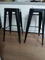 2 barkukken Swart, 60 tot 90 cm, Ophalen of Verzenden, Zo goed als nieuw, Metaal