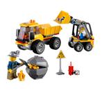 •LEGO City 4201 - Mijnwerkers met kiepwagen en minishovel•, Ophalen of Verzenden, Zo goed als nieuw, Complete set, Lego