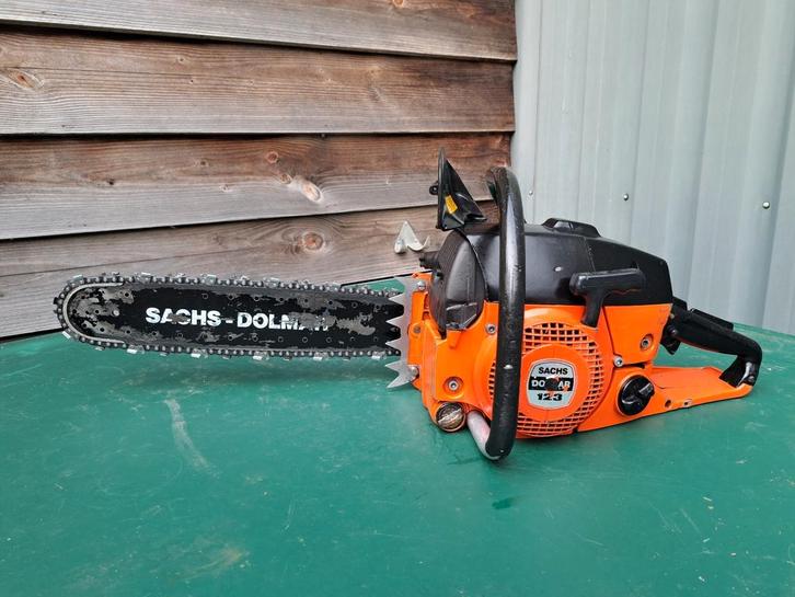 Sachs-Dolmar 123 kettingzaag, Tuin en Terras, Hand-tuingereedschap, Gebruikt, Ophalen