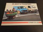 Brochure Citroën C25 & C35 1985 Frankrijk, Ophalen of Verzenden, Zo goed als nieuw, Citroën