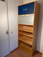 Ikea Boekenkast met deuren and schuifluik, Ophalen, 50 tot 100 cm, Zo goed als nieuw, 150 tot 200 cm