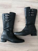 Verhulst top kwaliteit leren laarzen maat 40 . Zgan., Hoge laarzen, Zwart, Verhulst, Ophalen of Verzenden
