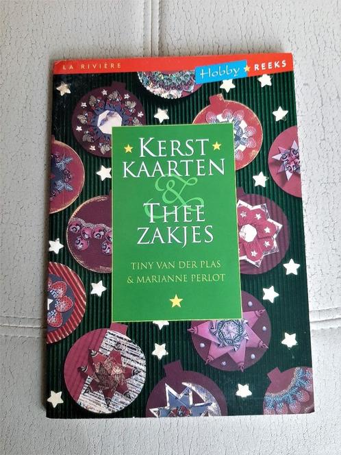 Kerstkaarten & Theezakjes-Tiny van der Plas-Marianne Perlot, Boeken, Hobby en Vrije tijd, Scrapbooking en Knutselen, Ophalen of Verzenden