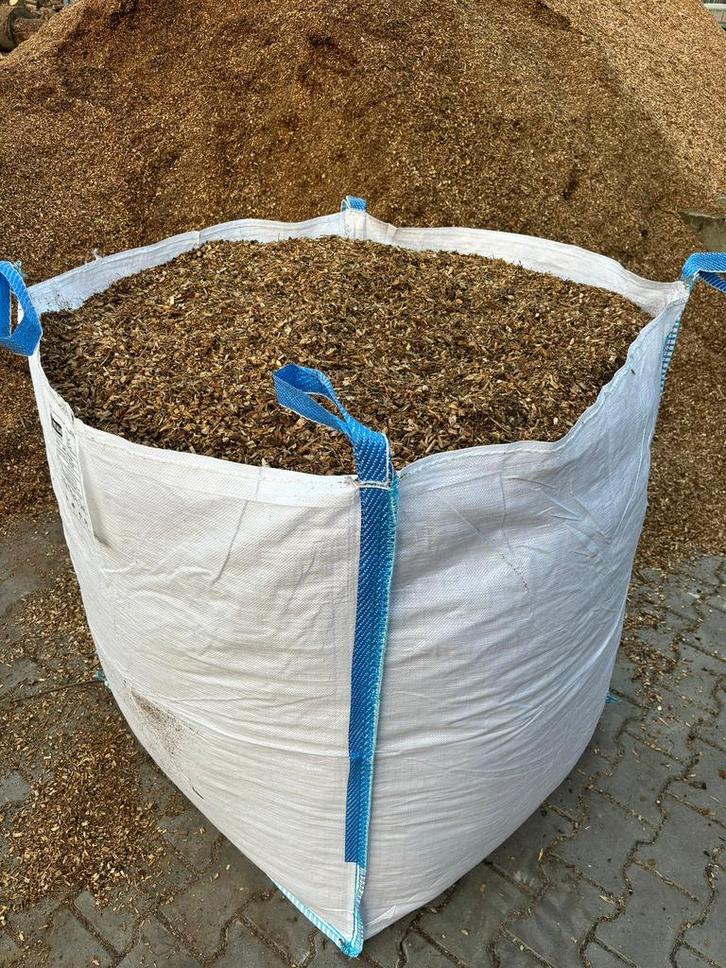 Houtsnippers puur hout bodembedekking tegen onkruid, Tuin en Terras, Grind, Keien en Split, Zo goed als nieuw, Split, Ophalen