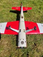 (7) vintage RC Yak55-SP 152cm Moki R 61 Longstrike, Hobby en Vrije tijd, Ophalen of Verzenden, Gebruikt, Nitro