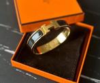 Hermes armband zwart, Sieraden, Tassen en Uiterlijk, Armbanden, Ophalen of Verzenden, Nieuw, Goud