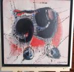 Gerard Grassere, Antiek en Kunst, Kunst | Schilderijen | Abstract, Ophalen of Verzenden