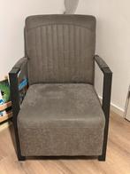 Twee mooie fauteuils - nauwelijks gebruikt, Huis en Inrichting, Fauteuils, Ophalen, Gebruikt, Minder dan 75 cm, Metaal