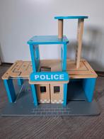 Houten politiebureau, houten speelgoed, Kinderen en Baby's, Ophalen of Verzenden, Overige typen
