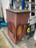 Stalen rookton voor vis, Ophalen, Gebruikt