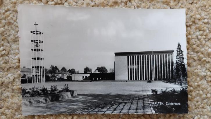 Oude Ansichtkaart Aalten Zuiderkerk, Verzamelen, Ansichtkaarten | Nederland, Gelopen, Gelderland, 1960 tot 1980, Ophalen of Verzenden