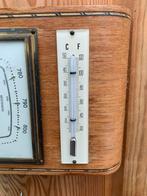 Vintage Barometer met Thermometer gereserveerd, Ophalen of Verzenden, Gebruikt, Barometer
