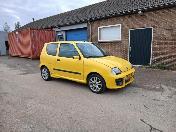 Fiat Seicento 1.1 Sporting abarth plus, Auto's, Fiat, Bedrijf, Te koop, Seicento, ABS, Airbags, Airconditioning, Centrale vergrendeling
