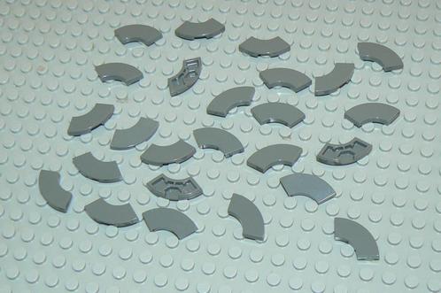 L629 Tegels gebogen 2x2 nieuwe kleur donker grijs 25 st., Kinderen en Baby's, Speelgoed | Duplo en Lego, Nieuw, Lego, Losse stenen