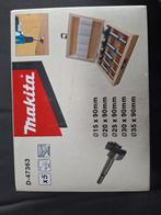 Makita schaniergat borenset voor in hout nieuwe, Ophalen of Verzenden, Nieuw