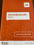 AK AARDRIJKSKUNDE HAVO EXAMENBUNDEL 2022, Boeken, Schoolboeken, Ophalen of Verzenden, Gelezen, HAVO, Aardrijkskunde