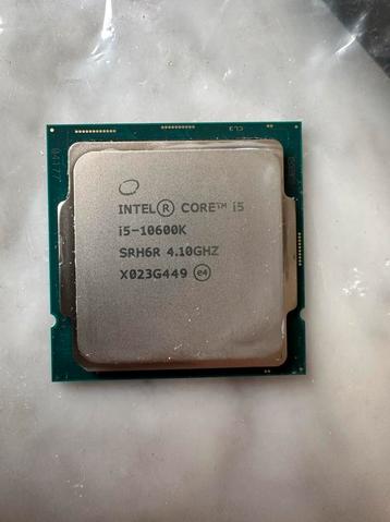 Intel Core I5-10600k beschikbaar voor biedingen
