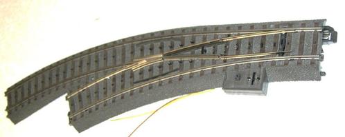 Marklin C-rails meegebogen wissel links 24671 DIGITAAL, Hobby en Vrije tijd, Modeltreinen | H0, Gebruikt, Rails, Wisselstroom