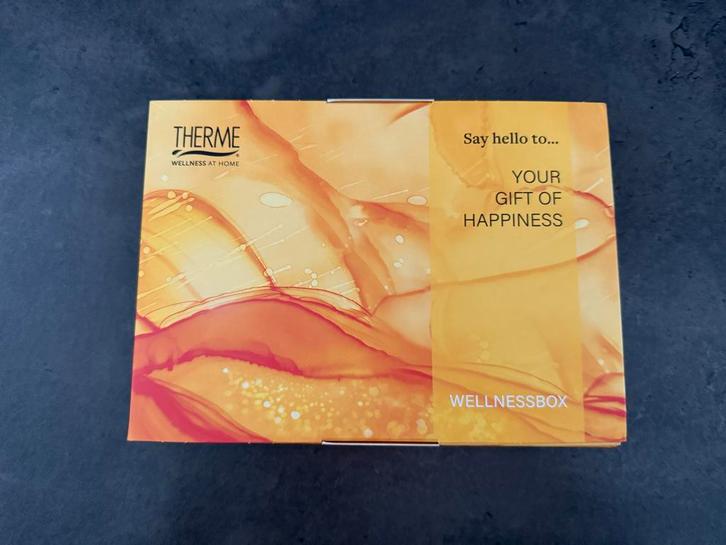 Therme Wellnessbox - Nieuw!, Sieraden, Tassen en Uiterlijk, Uiterlijk | Cosmetica en Make-up, Nieuw, Make-up, Gehele gezicht, Geel