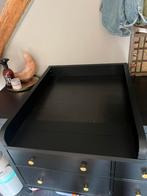 Bladvergroter commode zwart, Kinderen en Baby's, Kinderkamer | Commodes en Kasten, Minder dan 75 cm, 50 tot 70 cm, Zo goed als nieuw
