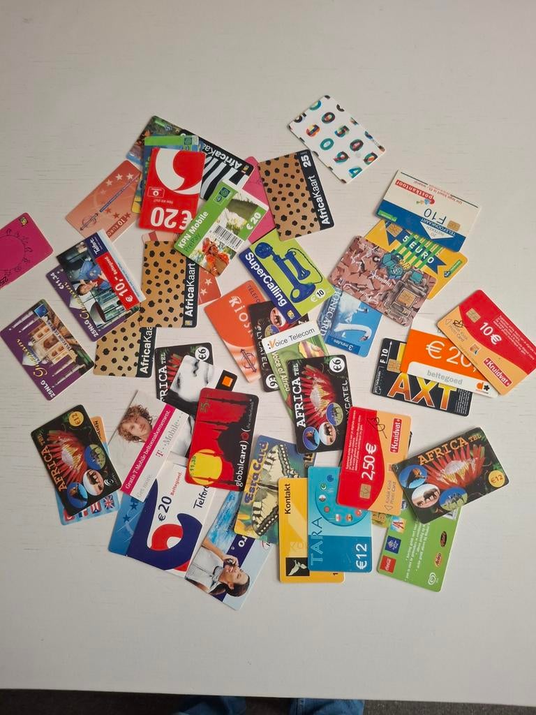 Partij Beltegoedkaarten - Verzameling, Ophalen of Verzenden, Nederland