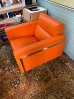 Harvink fauteuil oranje, Ophalen, Gebruikt, Design, 50 tot 75 cm