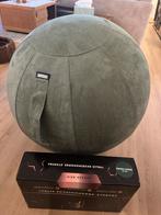 Ergonomische zitbal, Huis en Inrichting, Bureaustoelen, Ophalen, Zo goed als nieuw, Zwart, Bureaukruk