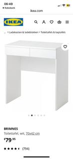 Mooie make-up-tafel van Ikea, Huis en Inrichting, Tafels | Kaptafels, Ophalen, 50 tot 100 cm, Zo goed als nieuw, Minder dan 100 cm