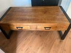 Salontafel mangohout, Ophalen, 100 tot 150 cm, 50 tot 100 cm, Zo goed als nieuw