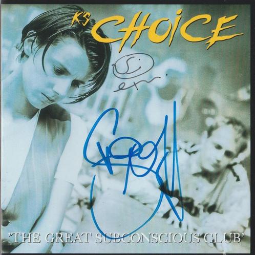 CD K's Choice met handtekeningen, Cd's en Dvd's, Cd's | Rock, Zo goed als nieuw, Poprock, Ophalen of Verzenden