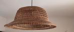 Italiaanse rieten hanglamp  antieke palamito, Huis en Inrichting, Lampen | Plafondlampen, Ophalen, Gebruikt, Overige materialen
