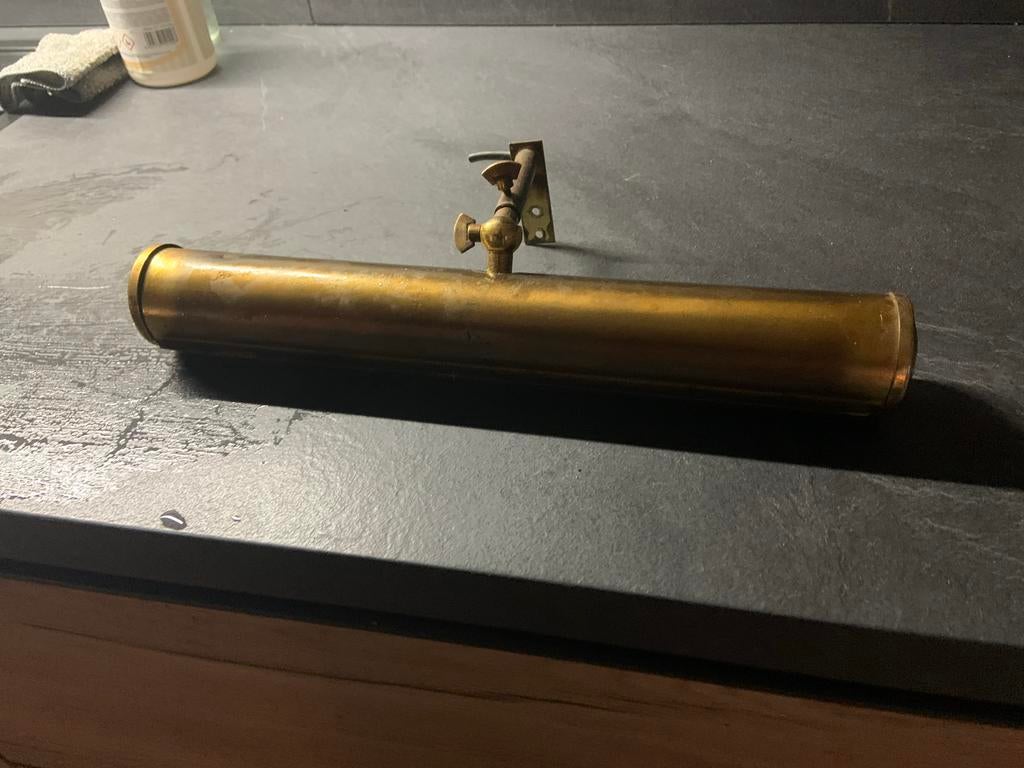 Ouderwetse schilderijlamp - 32 cm, Antiek en Kunst, Ophalen