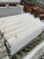 Partij nette golfplaten/nokstukken wit (1,53m), Ophalen, Gebruikt, Overige materialen, Minder dan 20 mm