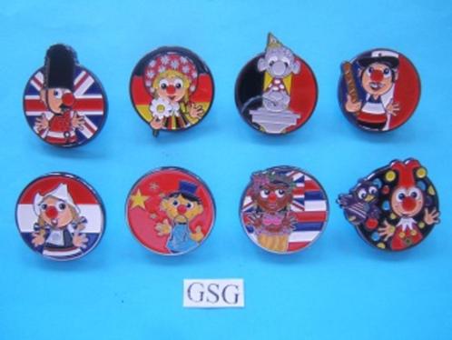 Carnaval Festival landen serie nr. EPP423-02 t/m 430-02, Verzamelen, Efteling, Zo goed als nieuw, Button of Speldje, Ophalen