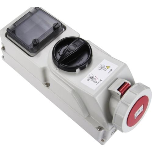 677.1526 | Afschakelbare CEE-wandcontactdoos IP67 met DIN-ra, Hobby en Vrije tijd, Elektronica-componenten, Nieuw, Ophalen of Verzenden