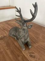 Decoratief liggend hert, Verzamelen, Beelden en Beeldjes, Ophalen, Zo goed als nieuw, Dier
